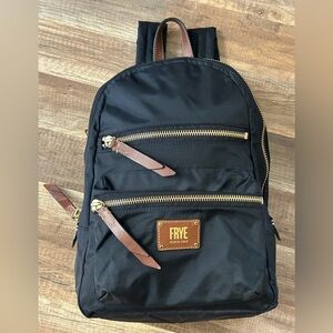 NWOT - Frye IVY Black Nylon Backpack - in perfect condition!